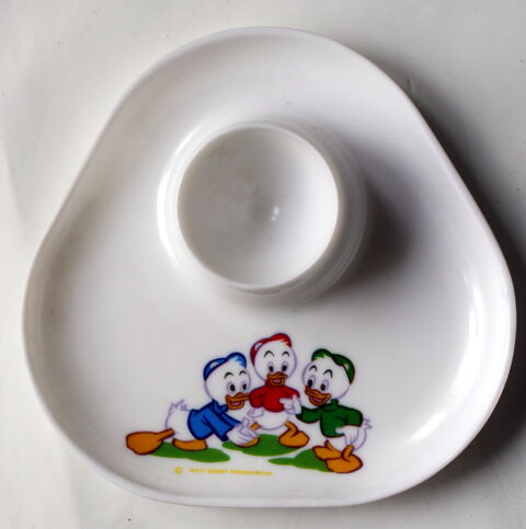 Coquetier enfant m�lanine Neveux de Donald vintage 70 8 Issy-les-Moulineaux (92)