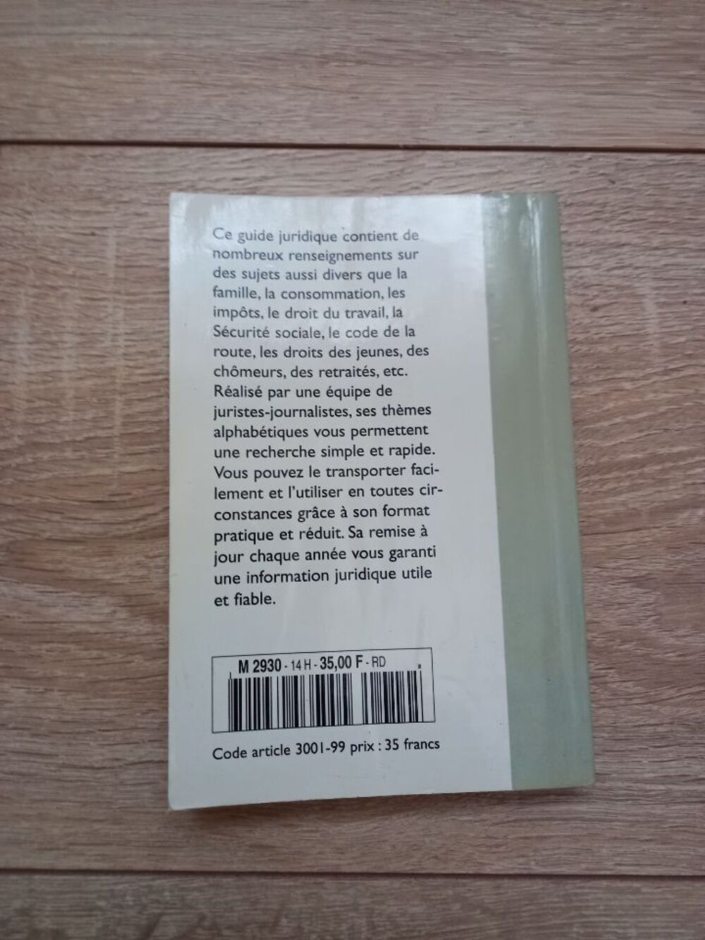 Livre le guide juridique 1999 Livres et BD