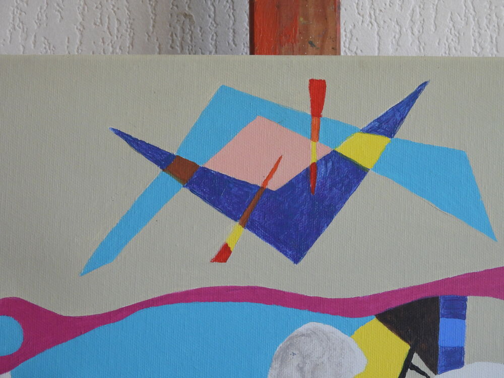 Tableau acrylique sur toile - Festival Décoration