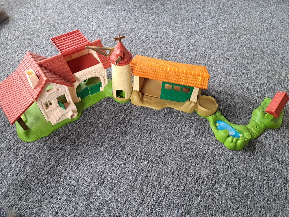 ferme moulin pour figurines / animaux / playmobils Jeux / jouets