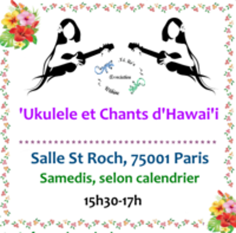   Cours de 'Ukulele et Chants d'Hawai'i  Paris, Dbutant 