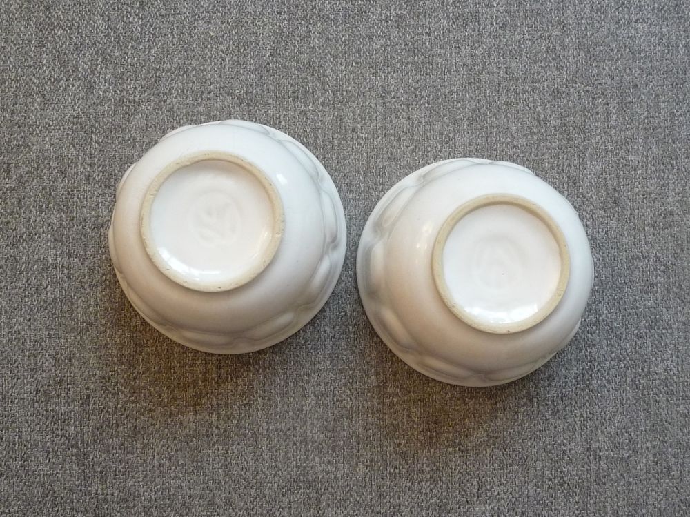 2 Ramequins Blanc Décoration