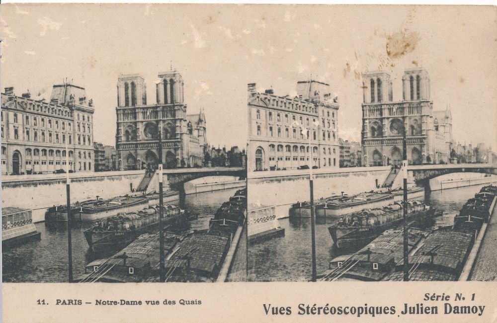 75. PARIS. CPA ST&Eacute;R&Eacute;O JULIEN DAMOY Cartes Postales 