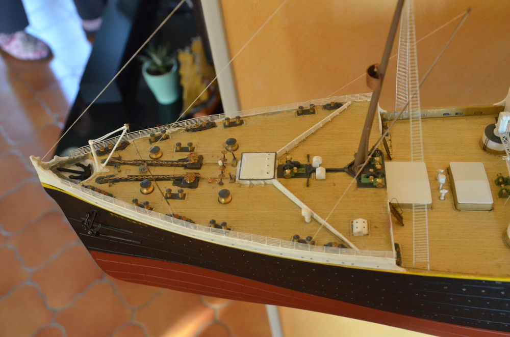 Maquette RMS Titanic Trumpeter au 1/200&egrave;me 
