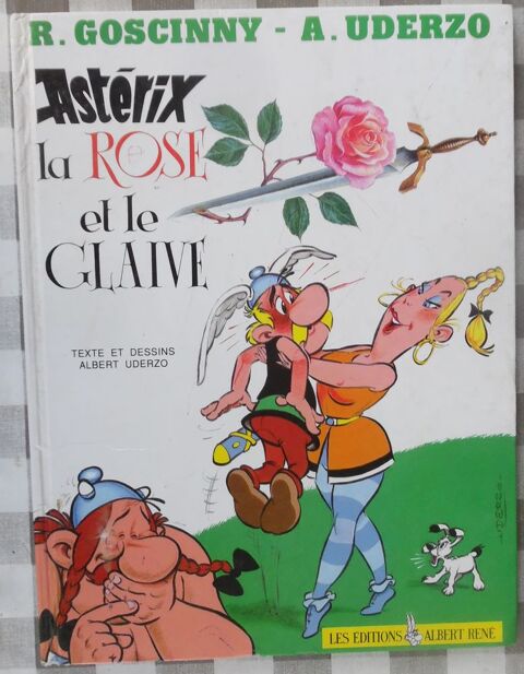 ASTERIX La ROSE et le GLAIVE  
R. GOSCINNY  -  A. UDERZO 5 Castries (34)