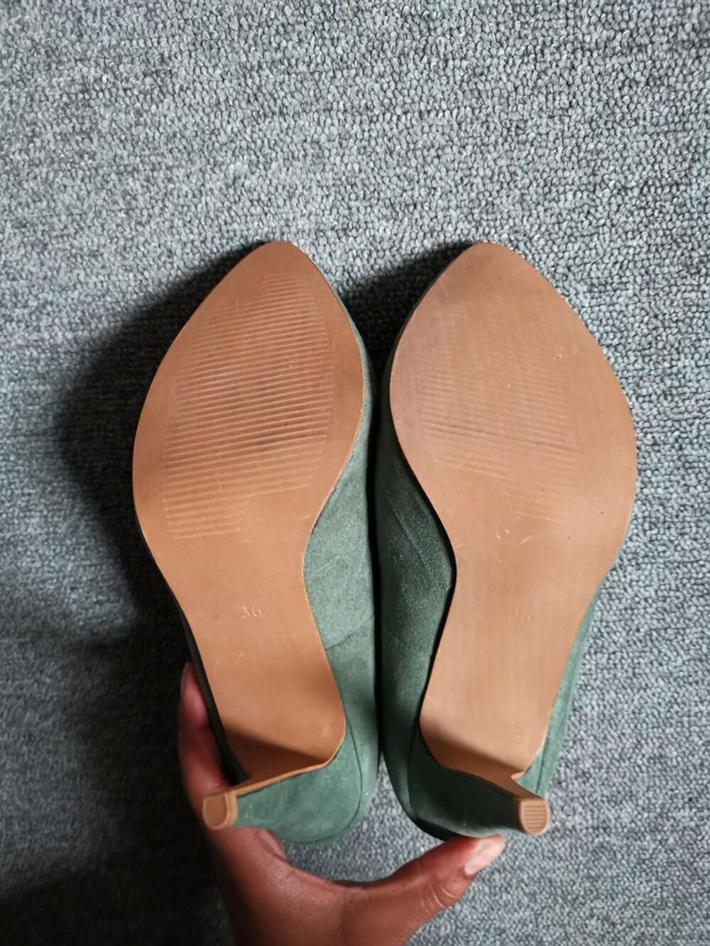 Escarpin vert Pimkie, taille 36 Chaussures