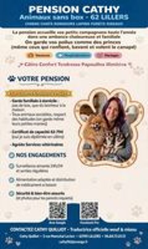   pension familiale pour animaux chiens chats oiseaux rongeurs 