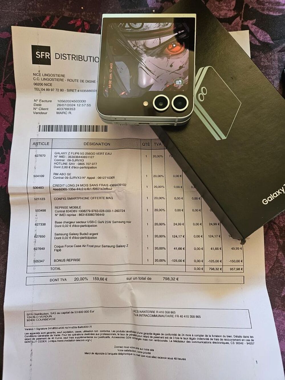 Zflip6 contre s24 ultra Téléphones et tablettes
