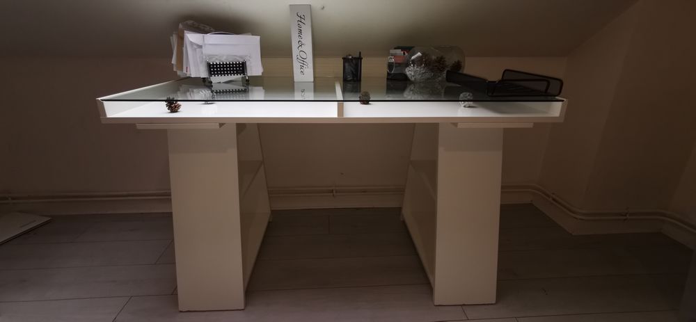 Bureau en verre Meubles