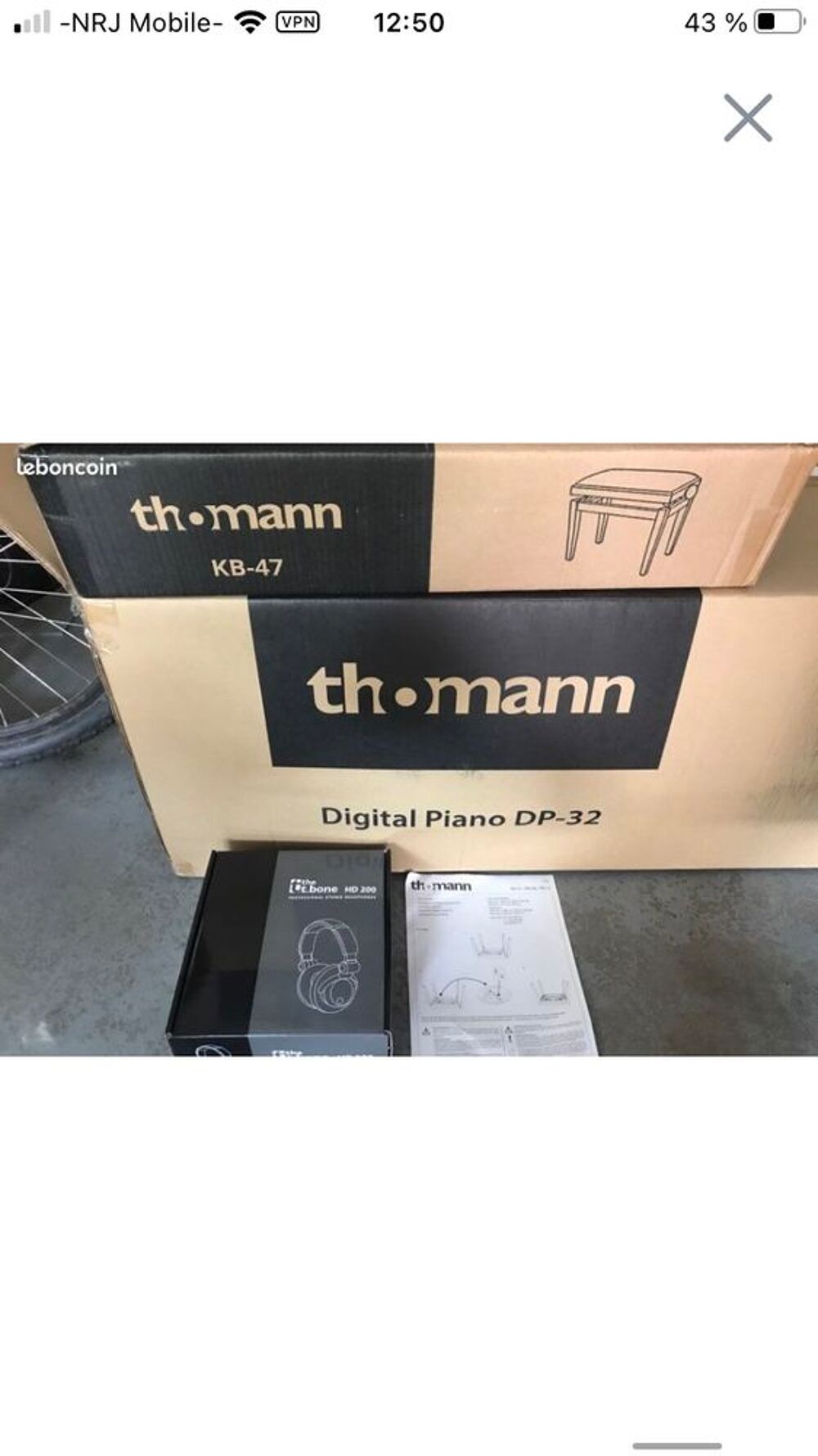 Piano Thomann Instruments de musique