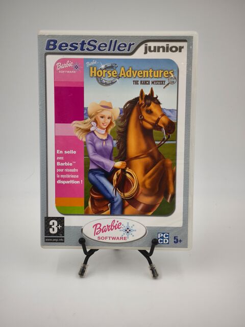 Jeu PC Barbie Horse Adventures : The Ranch Mystery en boite, 3 Vulbens (74)