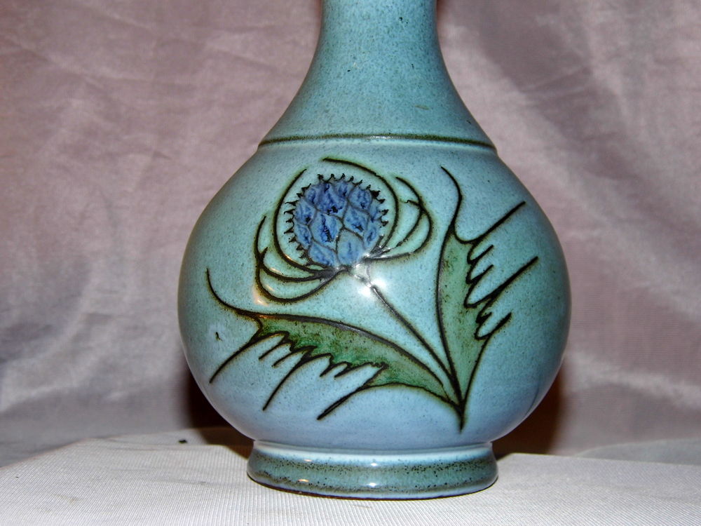VASE VALLAURIS soliflore c&eacute;ramique vintage retro Décoration
