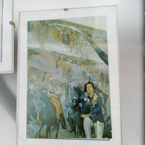 DEUX CADRES AVEC PHOTO SALVADOR DALI 25 Toulouges (66)