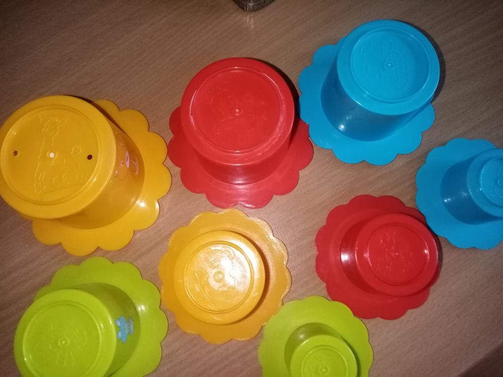 JEU D EMPILAGE PYRAMIDE &agrave; partir de 6 mois Jeux / jouets