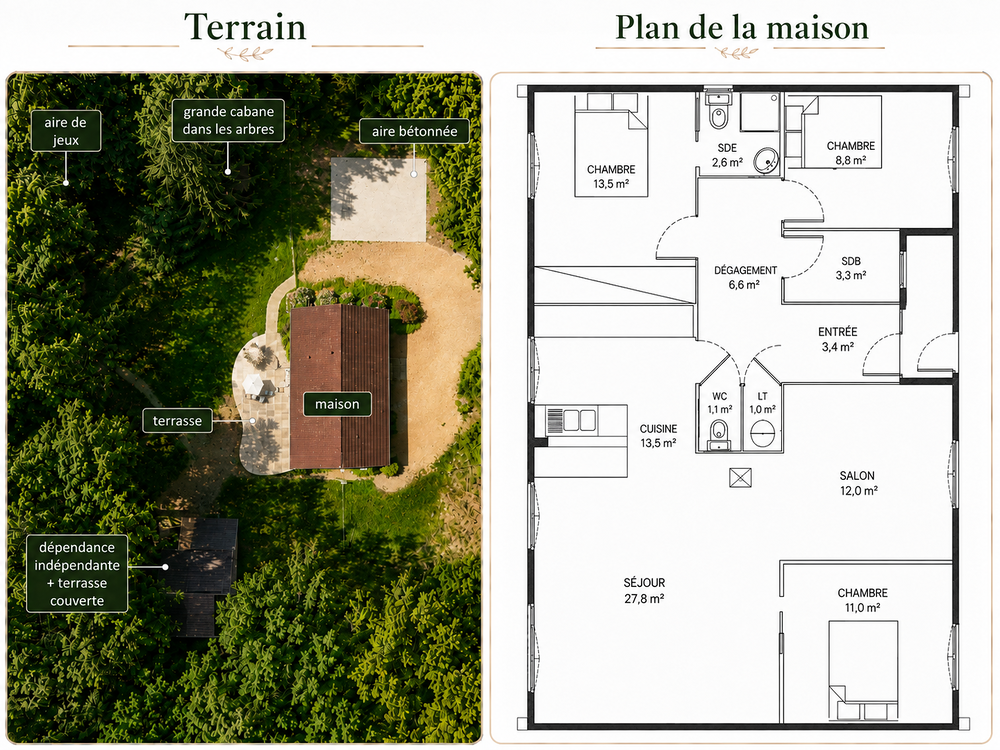 Maison 5 pièces 125 m² · à Berchères-Saint-Germain · 125 m² · 295 000 €