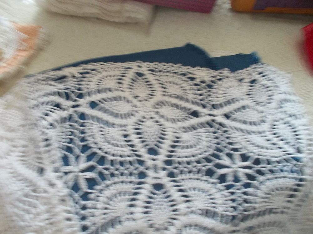 NAPPES au crochet Décoration