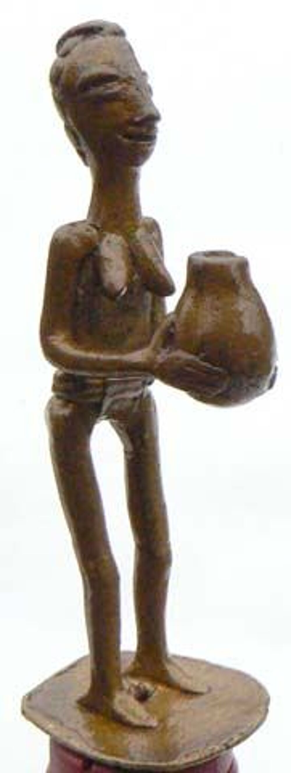 Bronzes et "poids &agrave; peser l'or" C&ocirc;te d'Ivoire Décoration