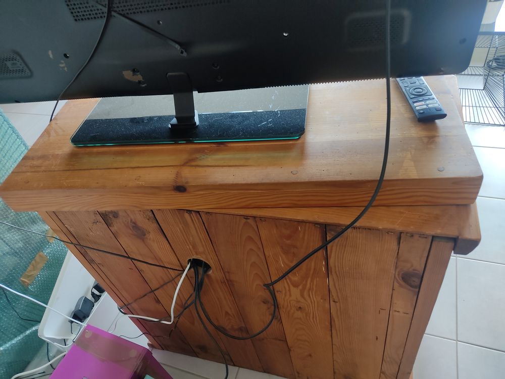 Meuble TV en pin Meubles