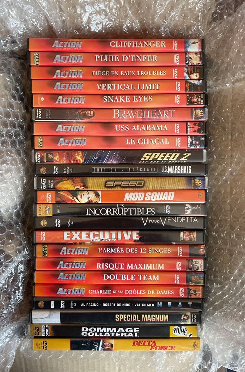 DVD lot 1 - 50 % pour 5 articles jusqu'&agrave; la mi mars DVD et blu-ray