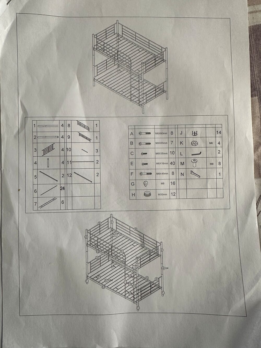 Lit Superpos&eacute; Mobilier enfants
