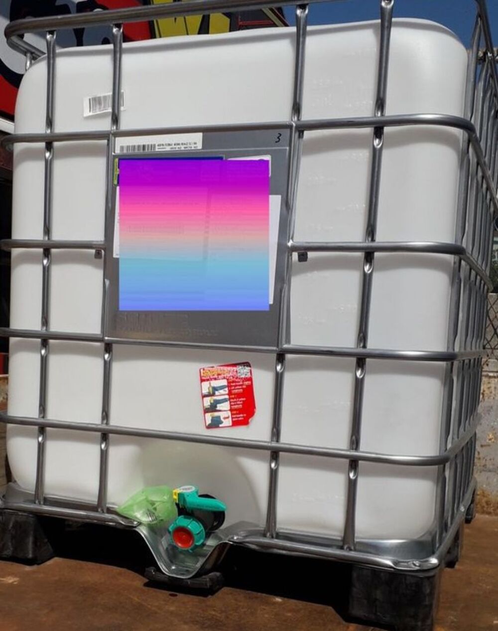 Cuve IBC 1000 Litres Jardin