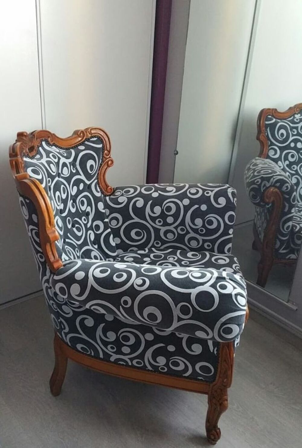 Fauteuil style baroque Meubles
