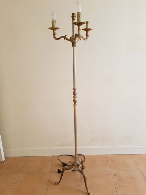 Lampadaire en laiton 30 Sartrouville (78)