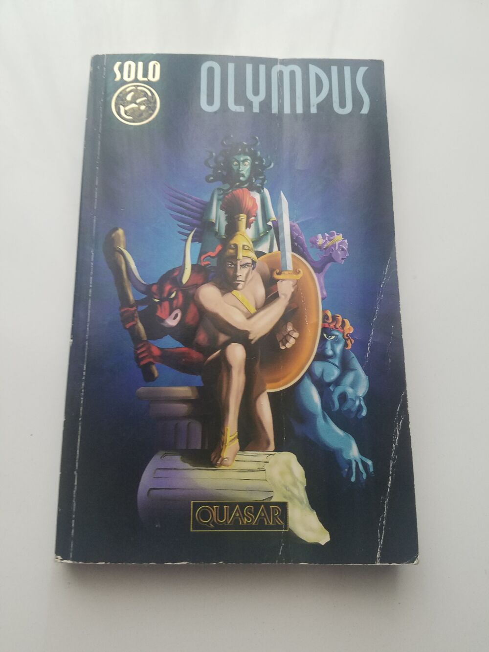 Livre dont vous &ecirc;tes le h&eacute;ros - Quasar : Solo - Olympus 1997 Livres et BD