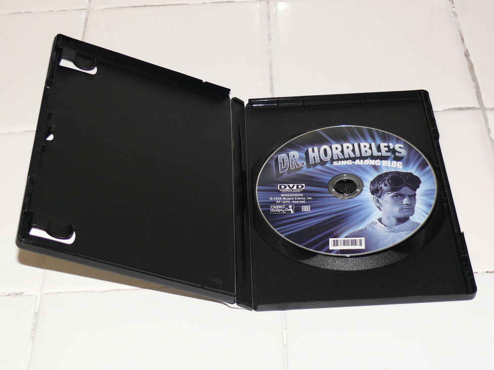 DVD : "Dr. Horrible's" DVD et blu-ray