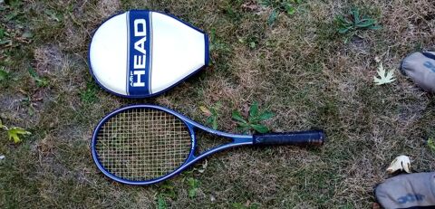 Raquette de tennis HEAD en carbone 40 Traînou (45)