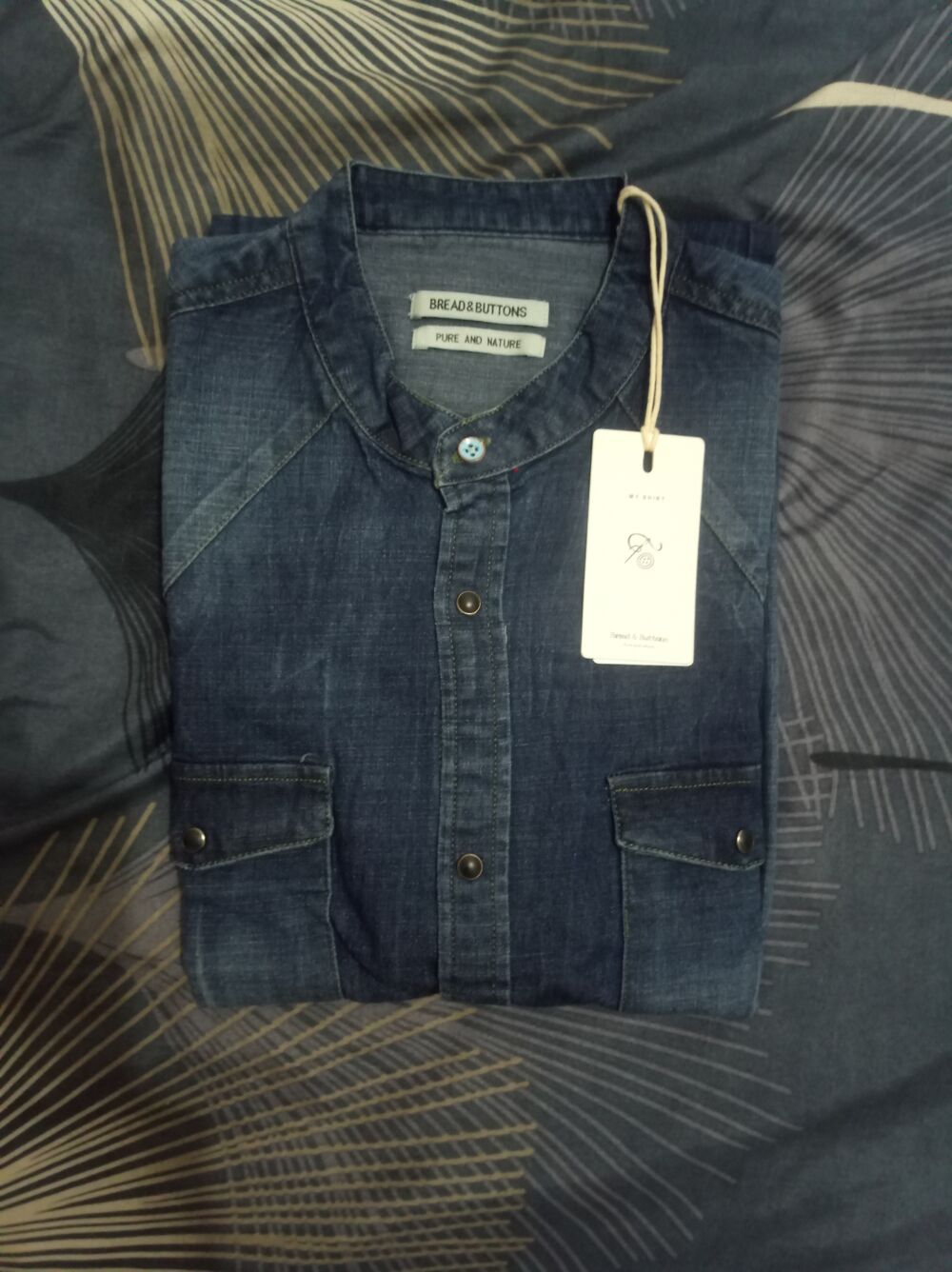 Chemises jeans homme Vêtements
