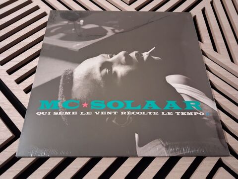 LP 33 TOURS MC Solaar Qui S�me Le Vent R�colte Le Tempo 22 Blanquefort (33)