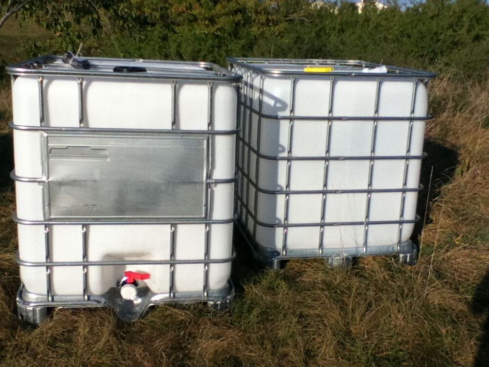 citerne cuve IBC 1000 litres Bricolage