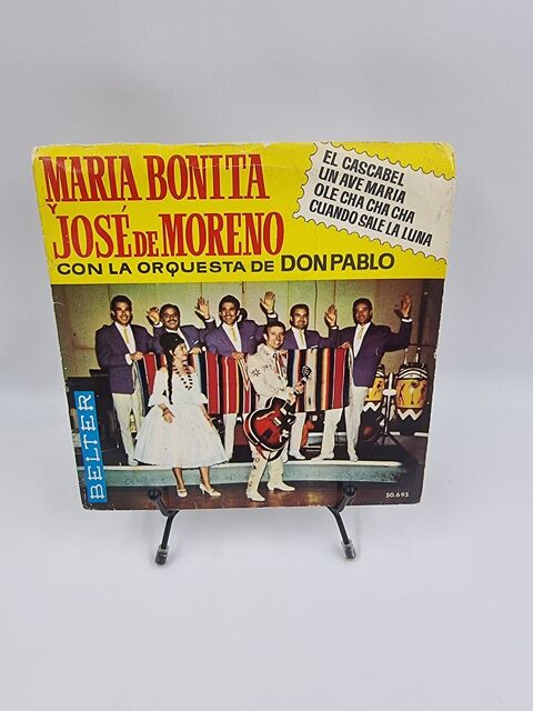 Vinyle 45 tours Maria Bonita Y Jos� de Moreno con la... 4 Vulbens (74)
