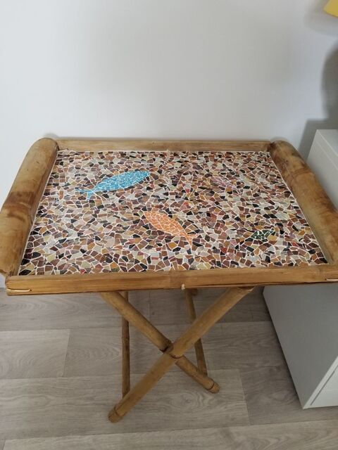 Table basse pliante en mosa�que 80 Ozouer-le-Voulgis (77)