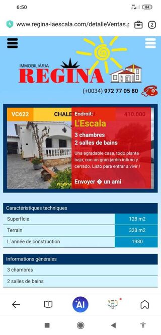  Maison � vendre 5 pi�ces 120 m�