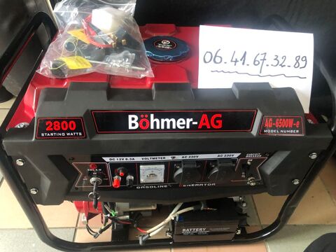 Groupe électrogène BÖHMER-AG 6500We - 2800 w  - NEUF 300 15130 Ytrac