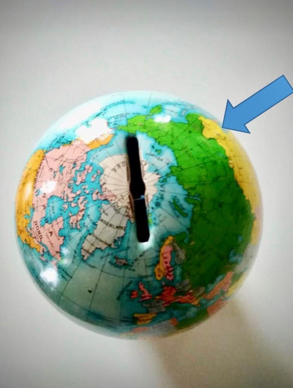 GLOBE TIRELIRE Décoration