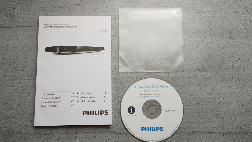 Philips - Manuel d'Utilisation du Lecteur Blu-Ray 3D BDP7700 DVD et blu-ray
