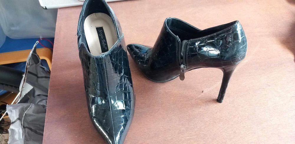 Bottine noire sergio todzi Chaussures