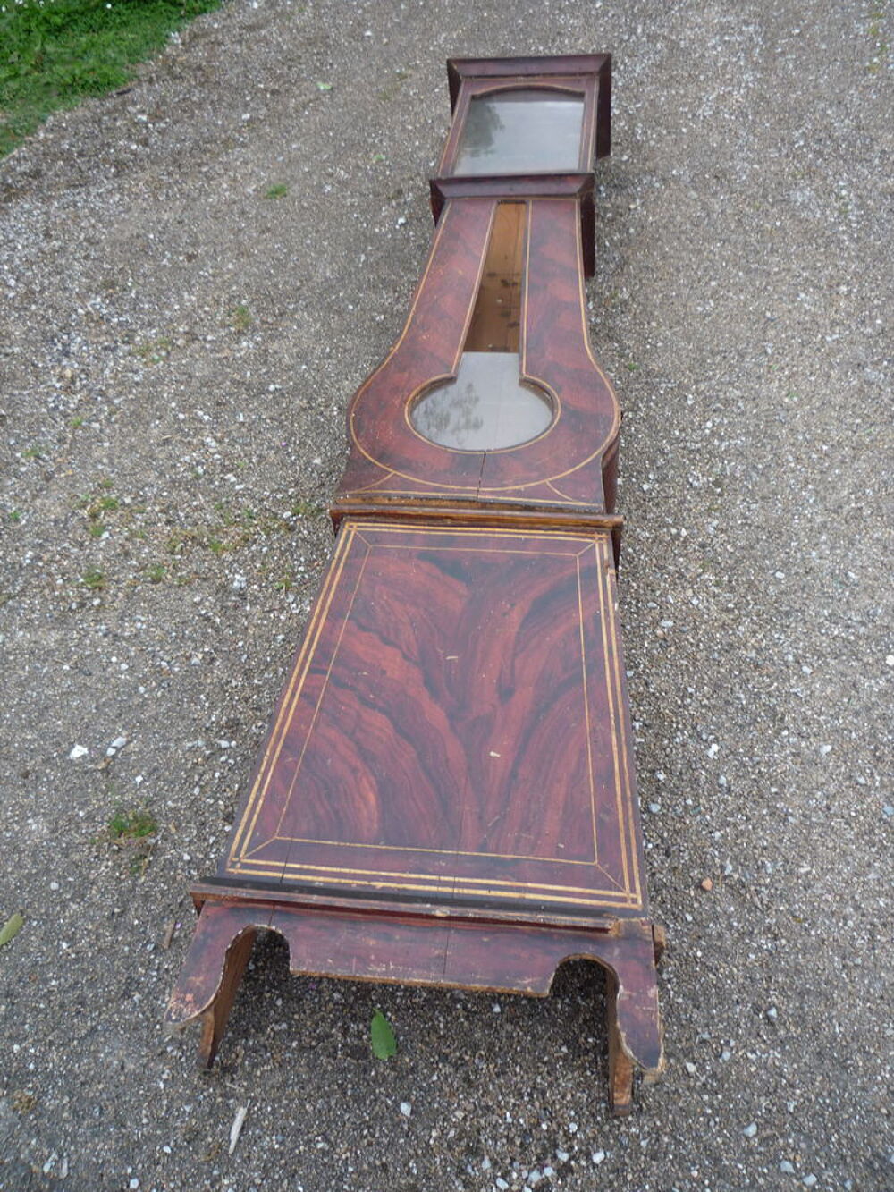 Caisse de pendule/Comtoise,horloge de parquet/coq Meubles