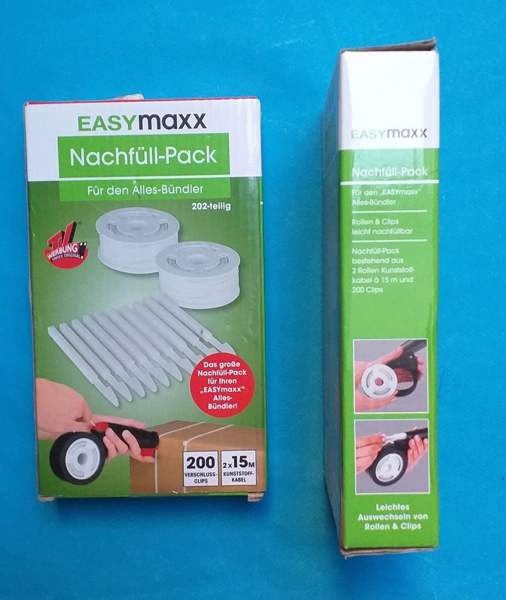 2 kits de recharge pour le ficele-tout Easymaxx Bricolage