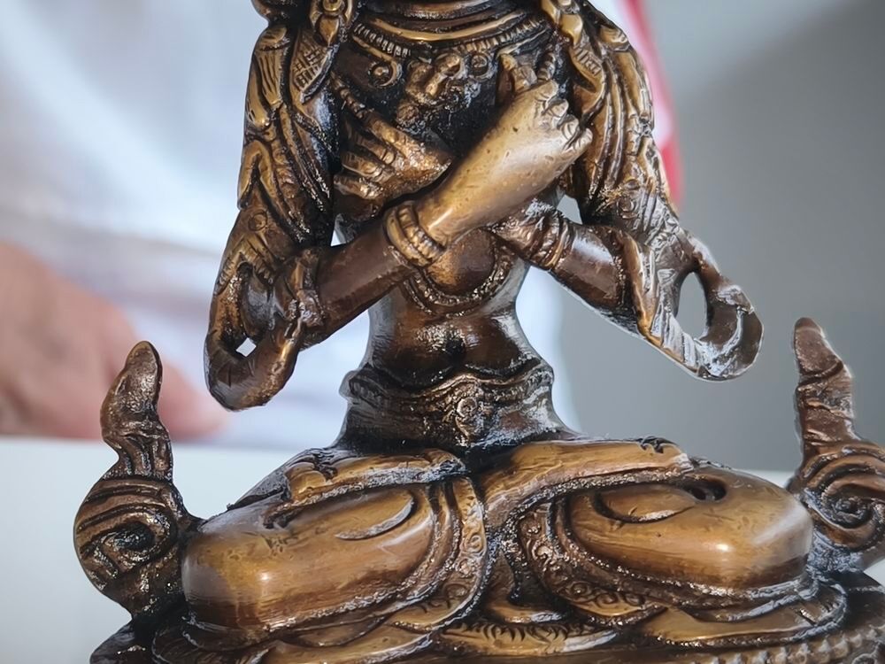 bouddha en bronze 