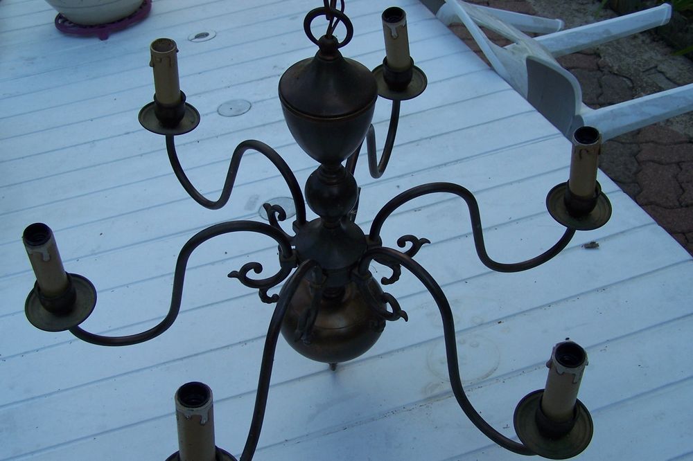 Lustre en laiton Décoration