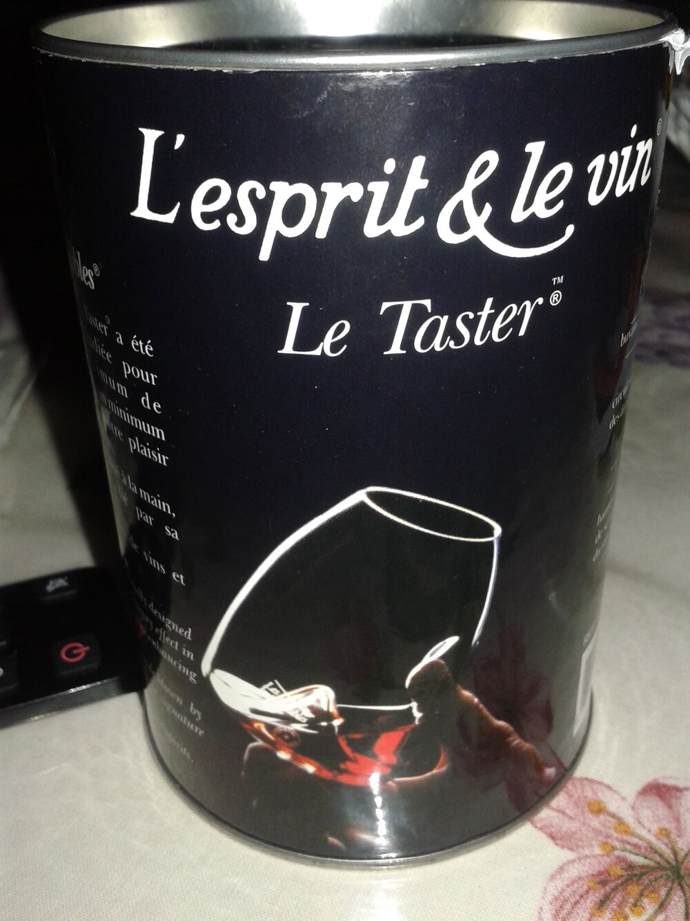 Taster ou impitoyable en cristal dans sa boite Cuisine