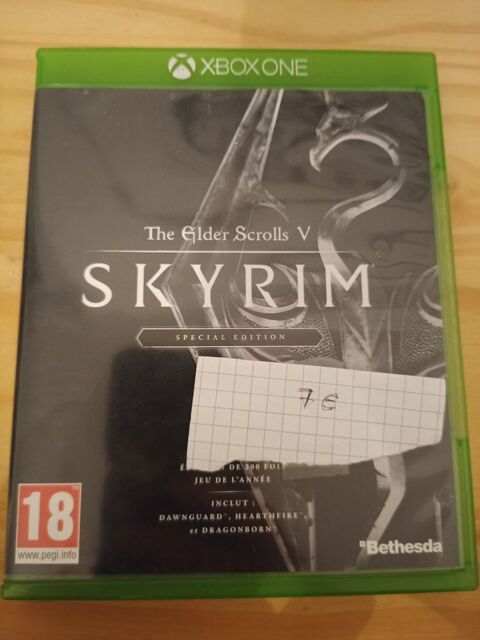 jeu x box one SKYRIM 7 Montalieu-Vercieu (38)