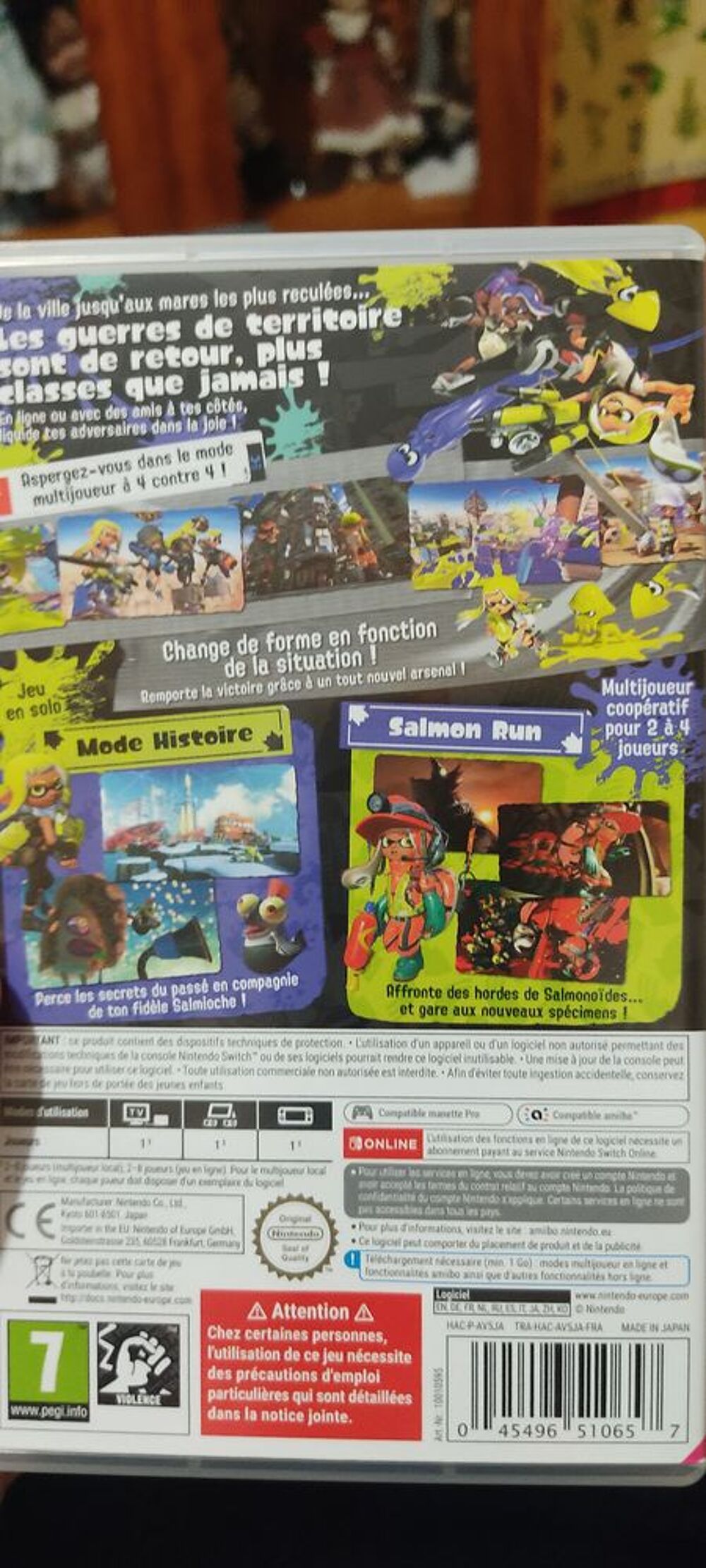 Vent jeux Switch splatoon3 Consoles et jeux vidéos