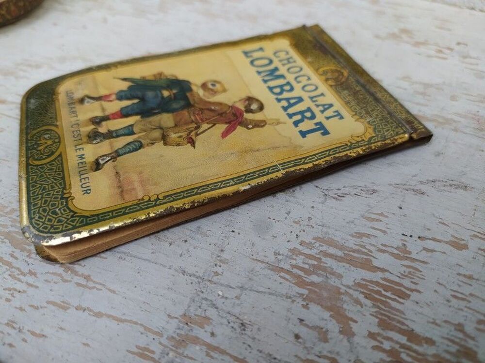 Ancien Carnet Publicitaire Chocolat Lombart 1911
