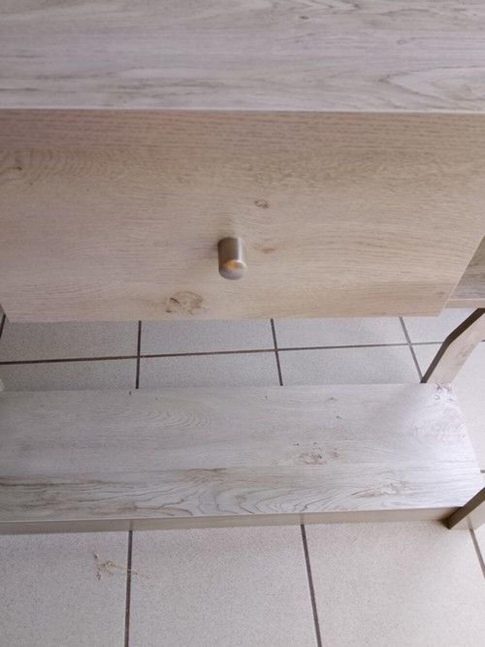 console bois gris Meubles