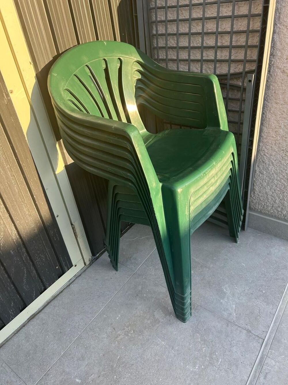 chaise vert Jardin
